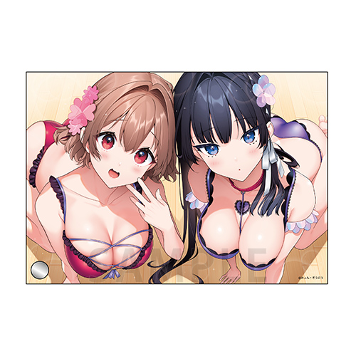 男嫌いな美人姉妹を名前も告げずに助けたら一体どうなる? B6アクリルボードA