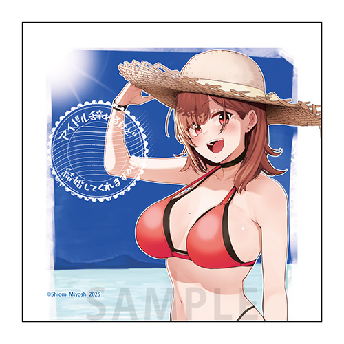 マイクロファイバー 枦保さん 麦わら帽子 ver.