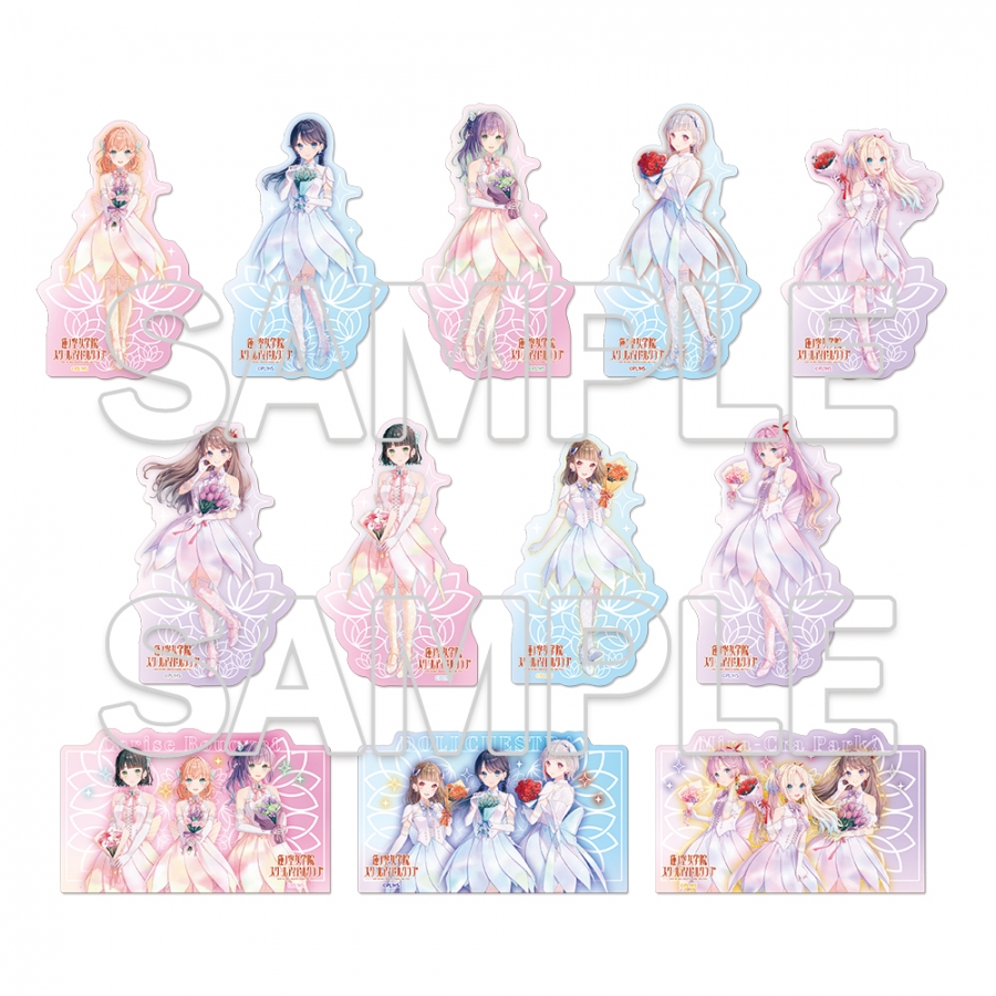 『ラブライブ！蓮ノ空女学院スクールアイドルクラブ』トレーディングステッカーコレクション Ver.AURORA FLOWER