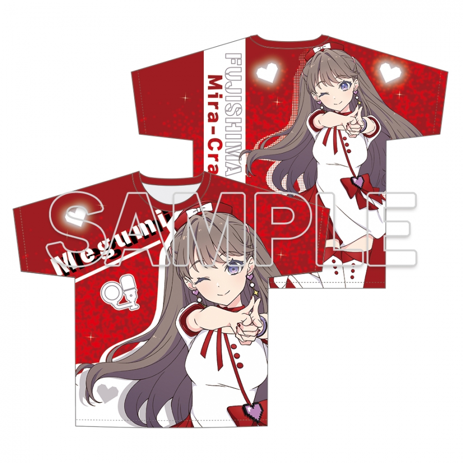 『ラブライブ！蓮ノ空女学院スクールアイドルクラブ』フルグラフィックTシャツ Ver.TRI TRI UNITY!!! 藤島 慈