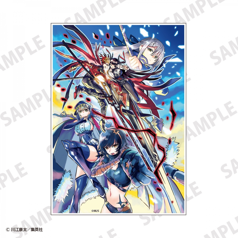 鵺の陰陽師　Ａ５アクリルパネル　９７話Ｃカラーイラスト