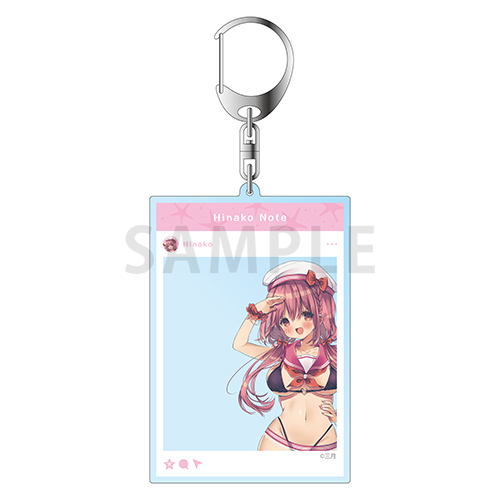 ひなこのーと　SNS風アクリルキーホルダー　桜木ひな子