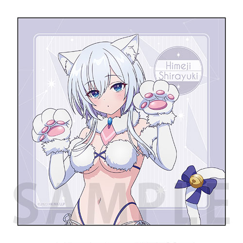 マイクロファイバータオル　姫路　白雪　ケモミミ ver.