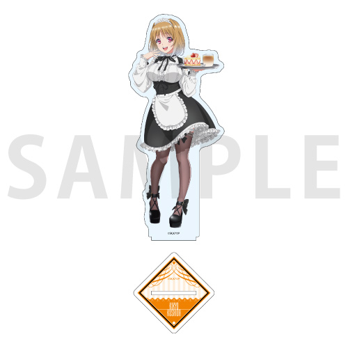 デカアクリルスタンド　櫛田桔梗　メイド服 ver.