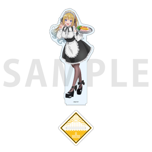 デカアクリルスタンド　軽井沢恵　メイド服 ver.