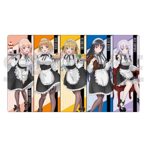 ラバーデスクマット　メイド服 ver.