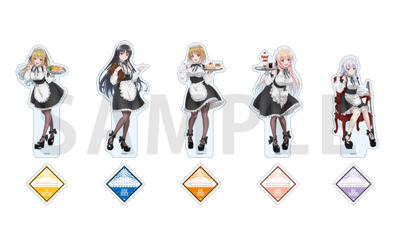 A賞：特大アクリルフィギュア　全5種