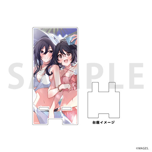 スマキャラスタンド「メモリーズオフシリーズ」02/北條ちはや&伊勢陽詩(描き下ろしイラスト)