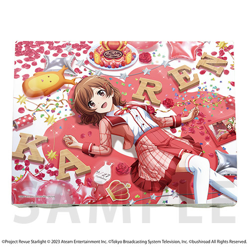 キャンバスアート「少女☆歌劇 レヴュースタァライト -Re LIVE-」05/キラめきBirthday ver. 愛城華恋(公式イラスト)