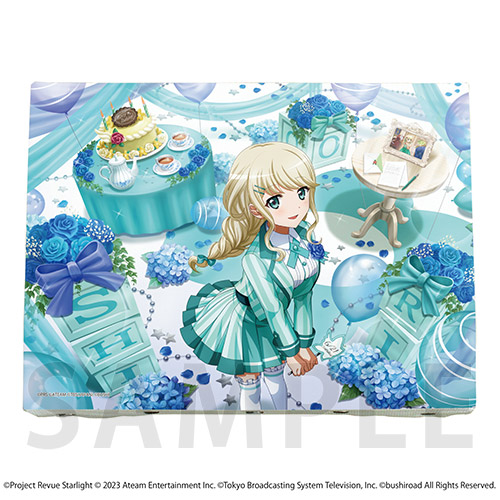 キャンバスアート「少女☆歌劇 レヴュースタァライト -Re LIVE-」27/キラめきBirthday ver. 夢大路栞(公式イラスト)