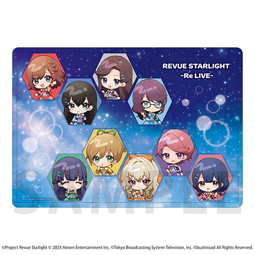 キャラクリアケース「少女☆歌劇 レヴュースタァライト -Re LIVE-」07/キラめきBirthday ver. デザインA(ミニキャライラスト)