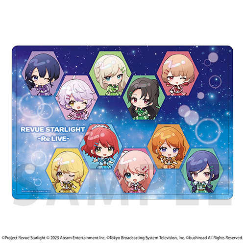 キャラクリアケース「少女☆歌劇 レヴュースタァライト -Re LIVE-」08/キラめきBirthday ver. デザインB(ミニキャライラスト)