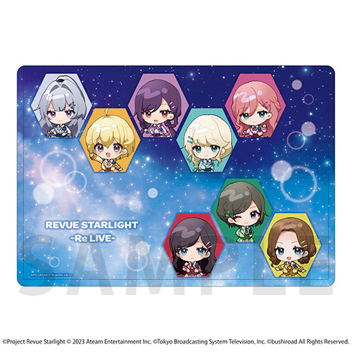 キャラクリアケース「少女☆歌劇 レヴュースタァライト -Re LIVE-」09/キラめきBirthday ver. デザインC(ミニキャライラスト)