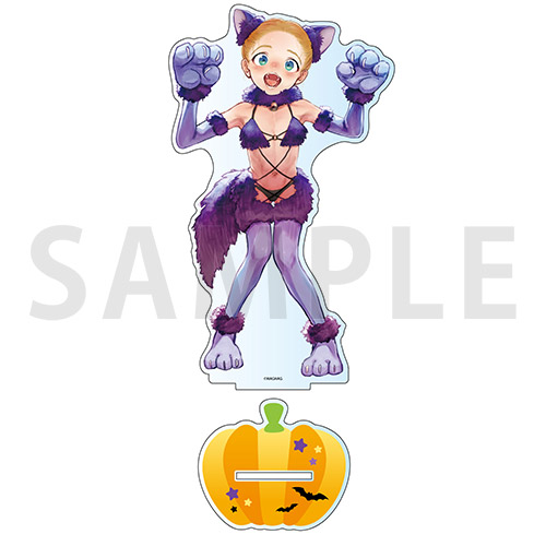 デカアクリルスタンド　サーシャちゃん　ハロウィン ver.