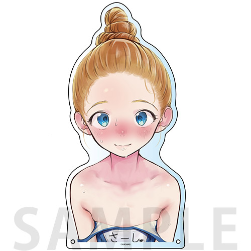 特大ダイカットアクリルボード　サーシャちゃん　スク水 ver.