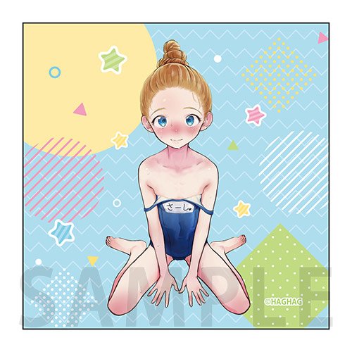 マイクロファイバータオル　サーシャちゃん　スク水 ver.
