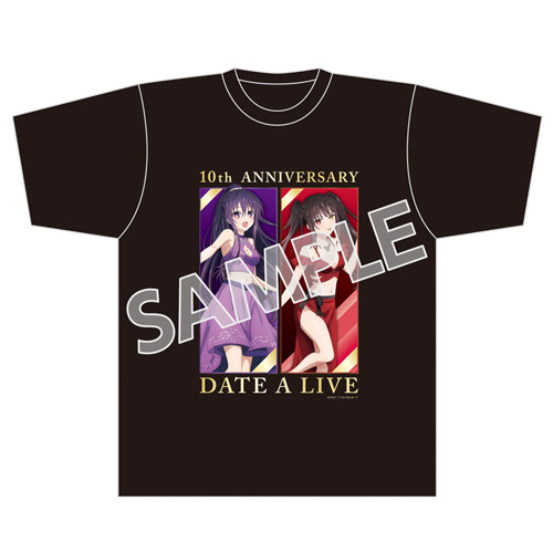「デート・ア・ライブ」Tシャツ  10th Anniversary ver. 