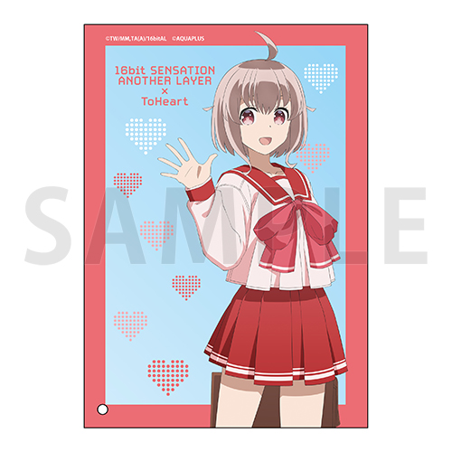 ミニアクリルアート　上原メイ子　ToHeartコラボ ver.