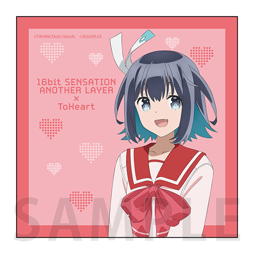 マイクロファイバータオル　秋里コノハ　ToHeartコラボ ver.