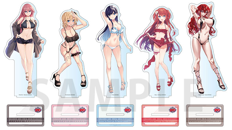 A賞：特大アクリルフィギュア 全5種