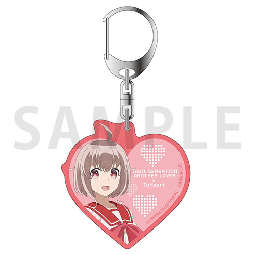アクリルキーホルダー　上原メイ子　ToHeartコラボ ver.