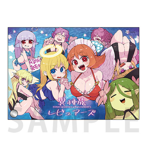 B6ミニアクリルアート 異種族レビュアーズ