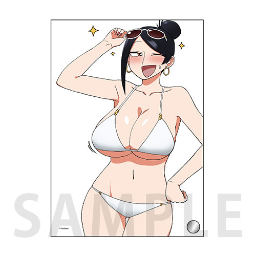 B6ミニアクリルアート 美人女上司滝沢さん