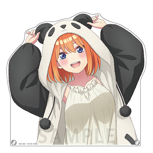 特大ダイカットアクリルボード　四葉　アニマルパーカー ver.