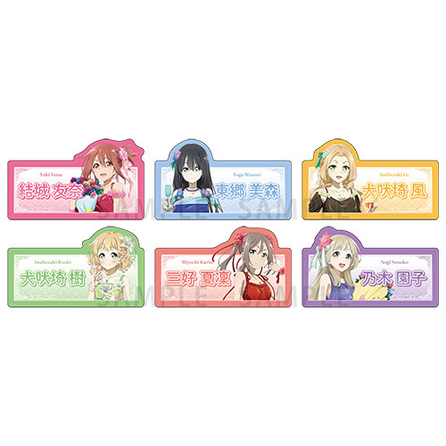 10周年記念 アクリルネームバッジ(ブラインド)