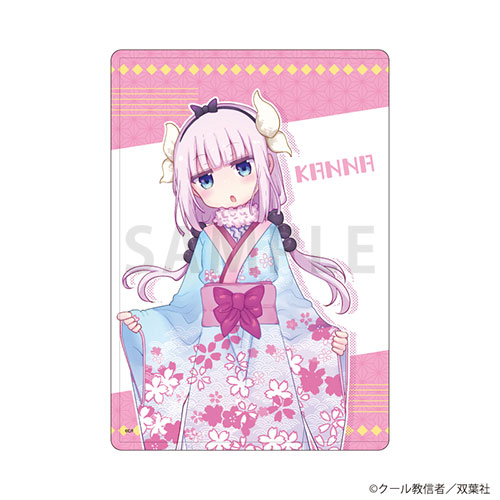 キャラクリアケース「小林さんちのメイドラゴン」03/カンナ 着物ver.(描き下ろしイラスト)